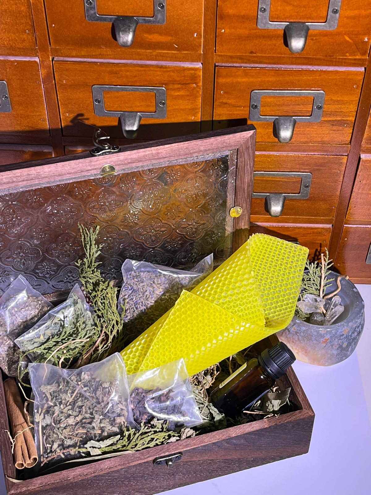 Enzo's Chakras Apothecary Hand-rolled Candle Kit