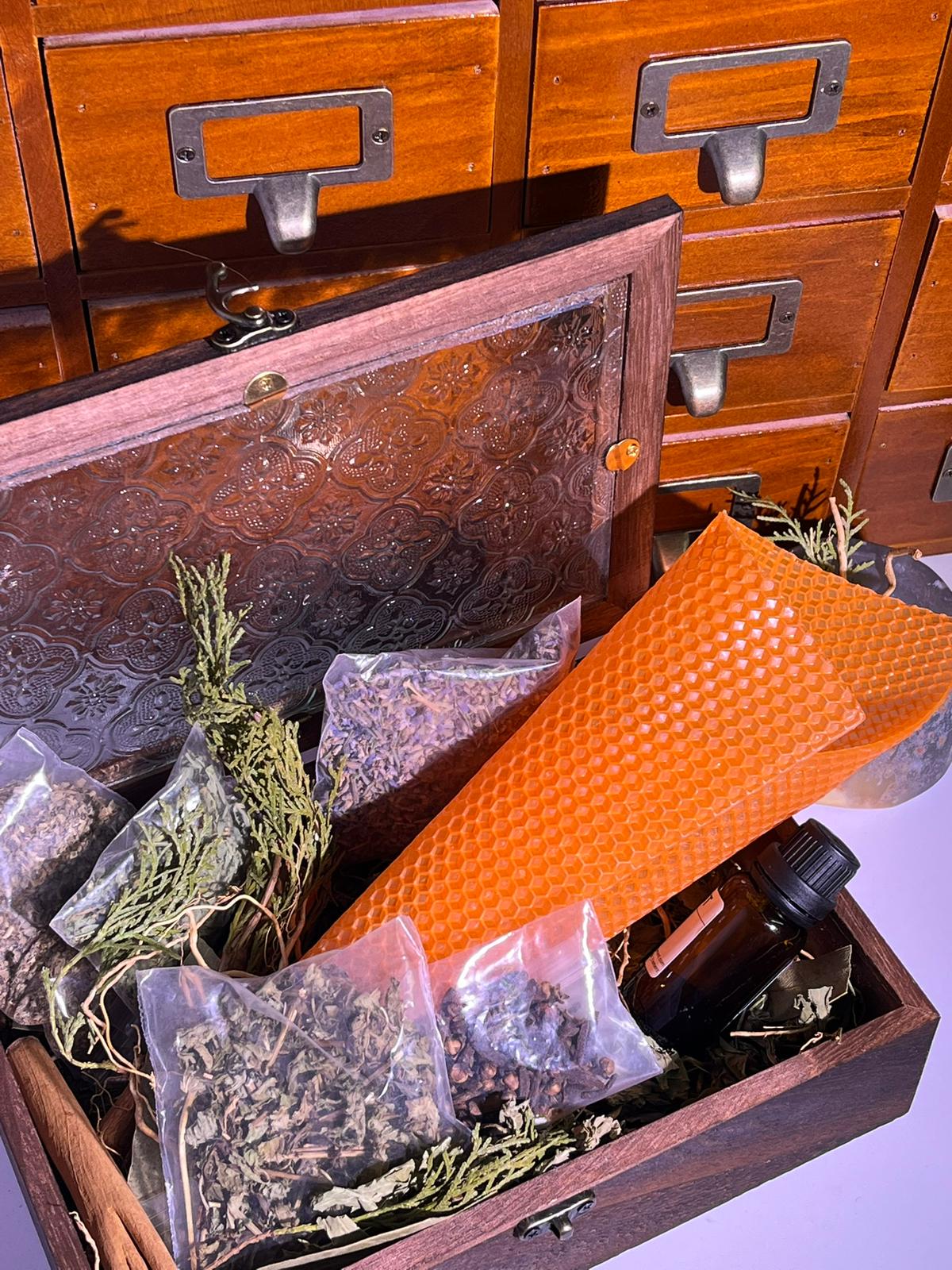 Enzo's Chakras Apothecary Hand-rolled Candle Kit