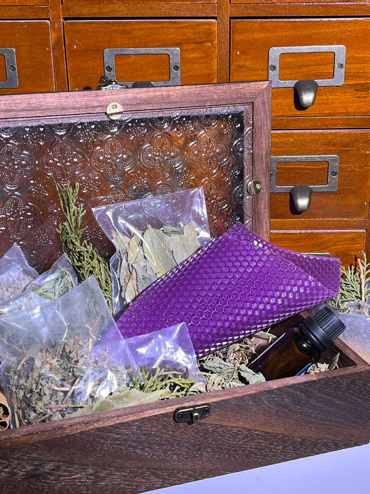 Enzo's Chakras Apothecary Hand-rolled Candle Kit